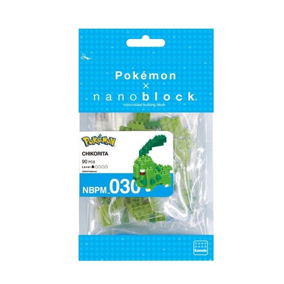 Nanoblock Mini Block Chikorita Pokemon - Picture 2 of 2